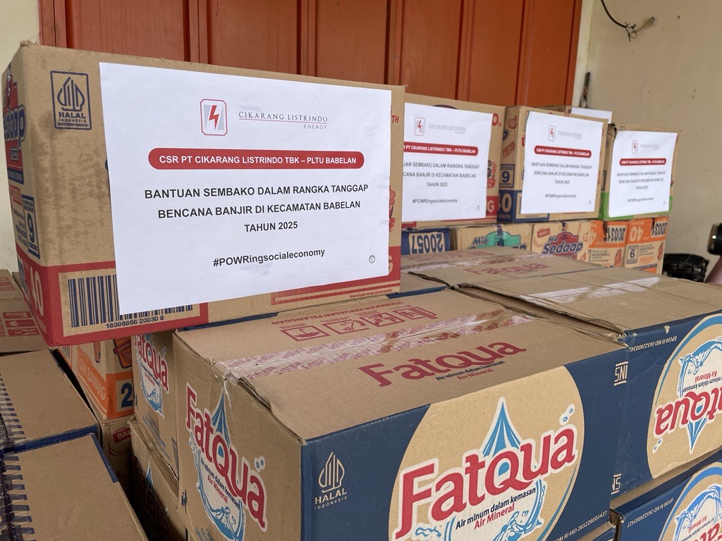 Program CSR Tanggap Bencana Banjir di Kecamatan Babelan
